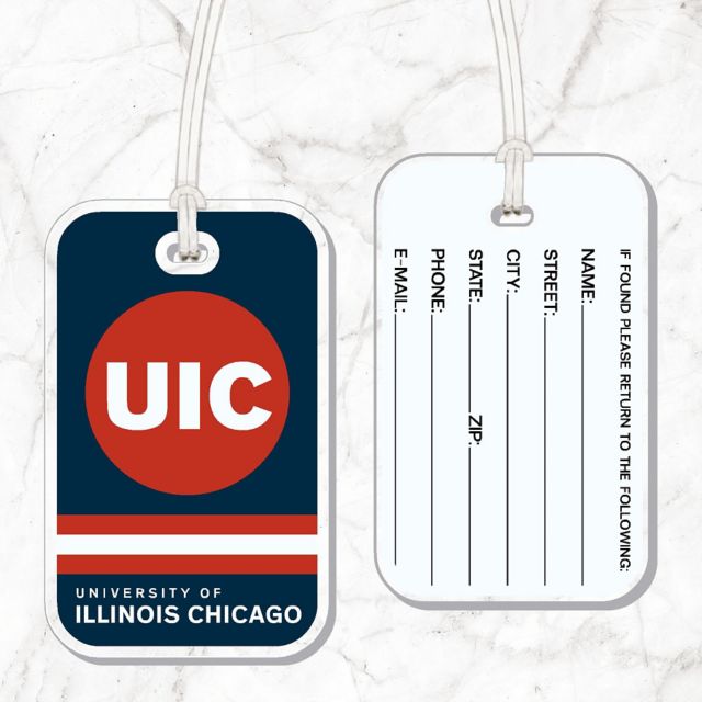 University of Illinois Chicago Bag Tag