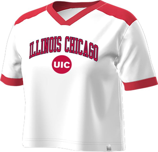 University of Illinois Chicago Women's Open Back Short Sleeve T-Shirt