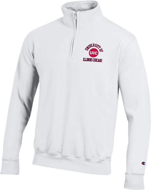 University of Illinois Chicago 1/4 Zip Powerblend Jacket