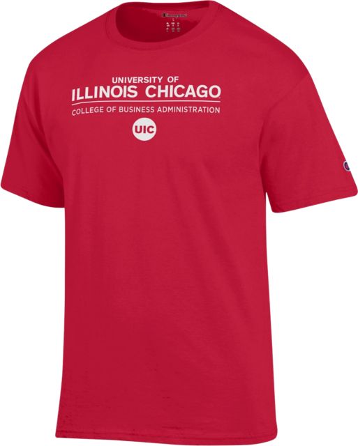 University of Illinois Chicago College of Business Admin Short Sleeve T-Shirt