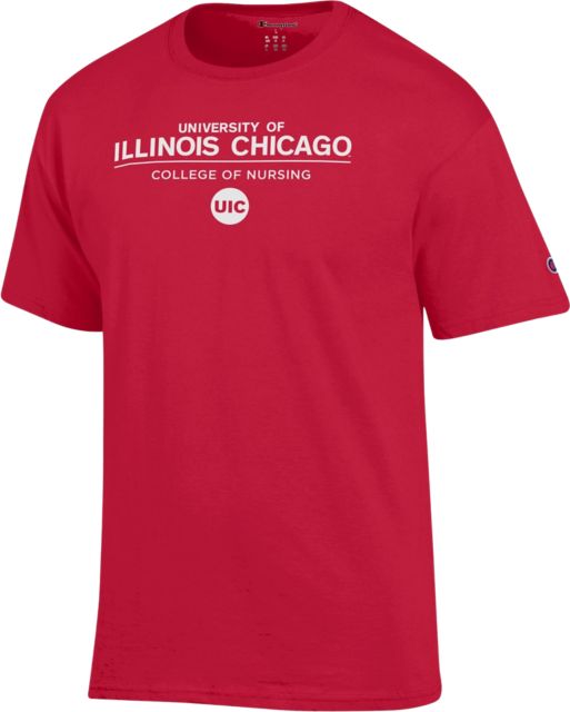 University of Illinois Chicago College of Nursing Short Sleeve T-Shirt