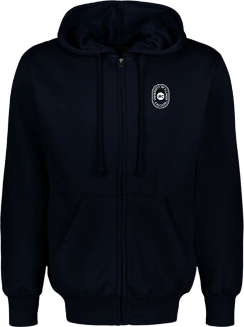 University of Illinois Chicago Flames Full Zip Hood
