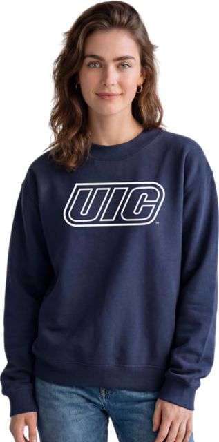 University of Illinois Chicago Women's Mockneck Sweatshirt
