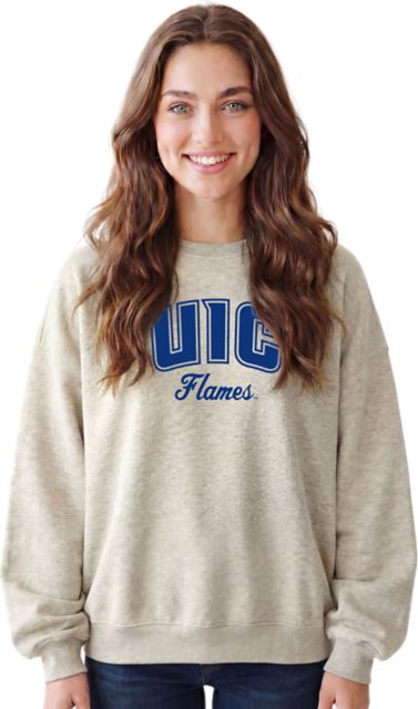 University of Illinois Chicago Flames Women's Crewneck Sweatshirt