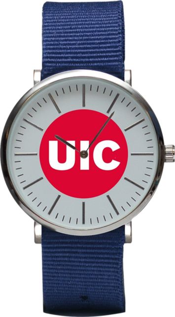 University of Illinois Chicago 40mm Nylon Watch