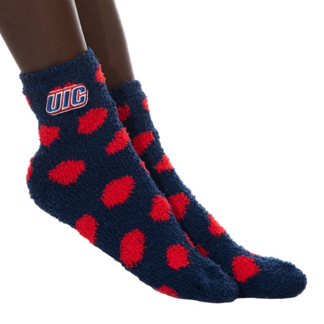 University of Illinois Chicago Women's Plush Socks