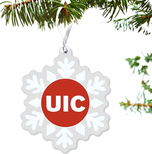 University of Illinois Chicago 3'' x 4'' Ornament