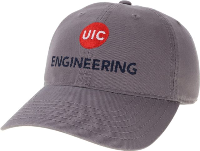 University of Illinois Chicago School of Engineering Adjustable Cap