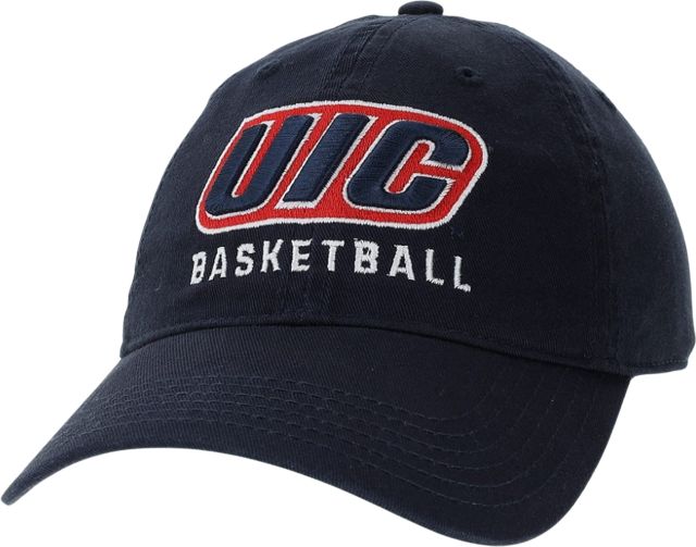 University of Illinois Chicago Flames Basketball Relaxed Twill Adjustable Hat