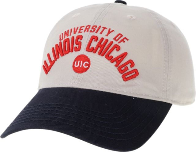 University of Illinois Chicago 2-Tone Relaxed Twill Adjustable Cap