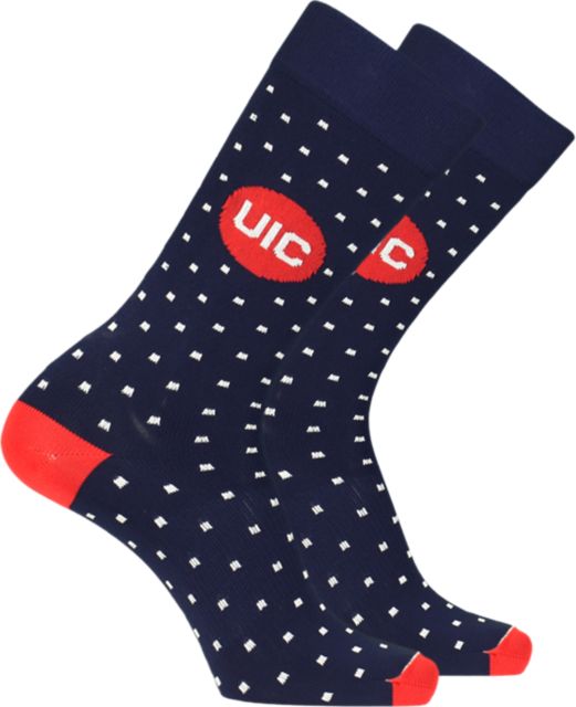 University of Illinois Chicago Dress Socks