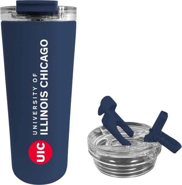 University of Illinois Chicago 24 oz. 2-in-1 Tumbler
