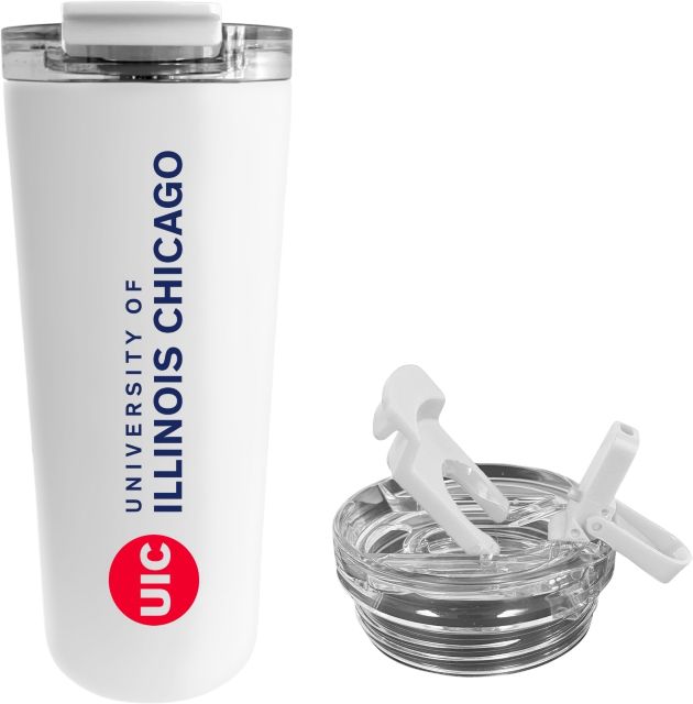 University of Illinois Chicago 24 oz. 2-in-1 Tumbler