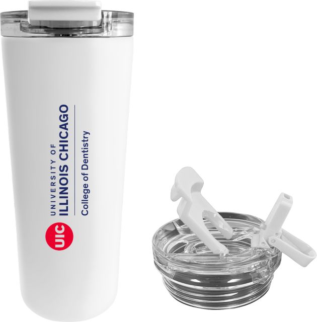 University of Illinois Chicago School of 24 oz. 2-in-1 Tumbler