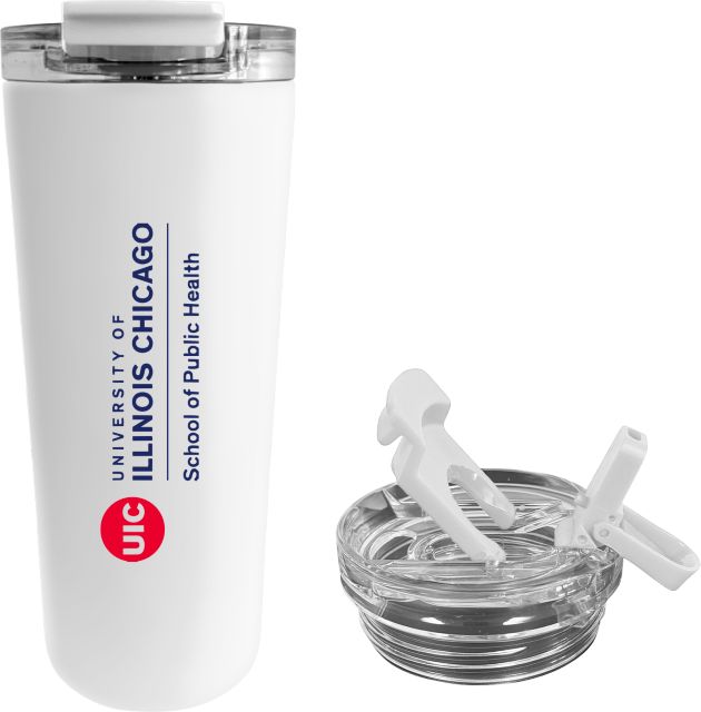 University of Illinois Chicago 24 oz. Stainless Steel Tumbler