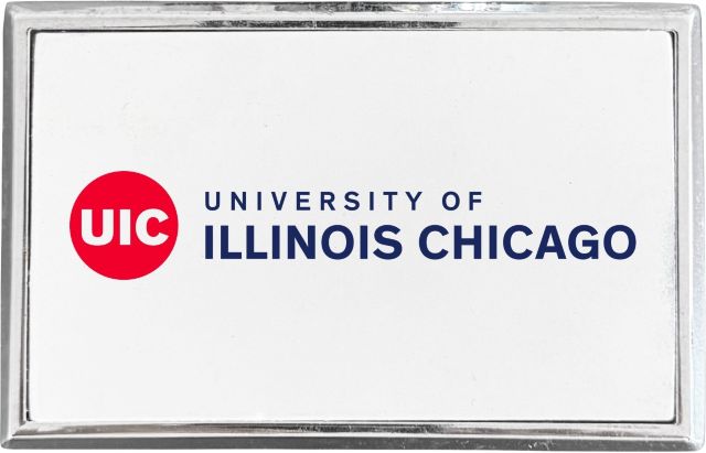 University of Illinois Chicago Rectangle Adhesive Emblem