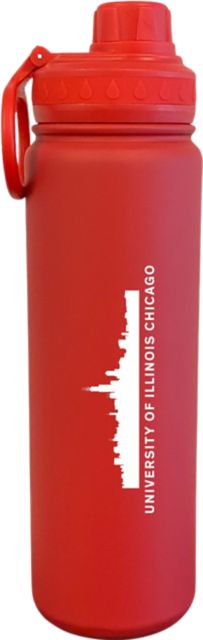 University of Illinois Chicago 24 oz Bottle