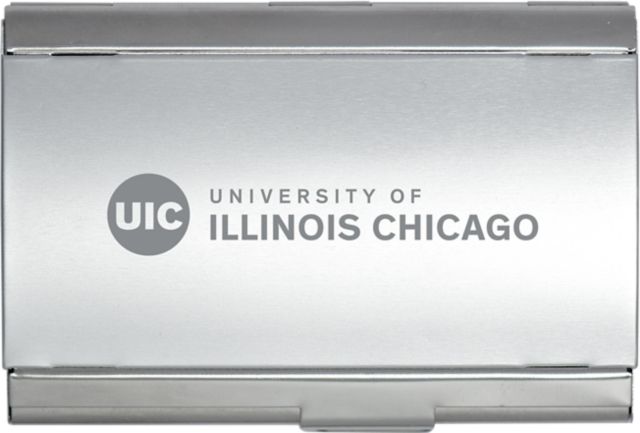 University of Illinois Chicago Business Card Case