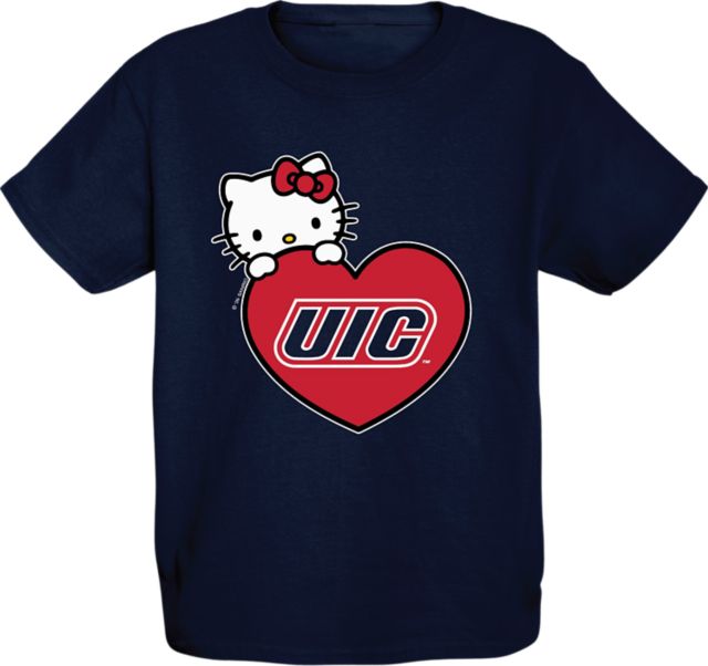 University of Illinois Chicago Hello Kitty Youth Short Sleeve T-Shirt