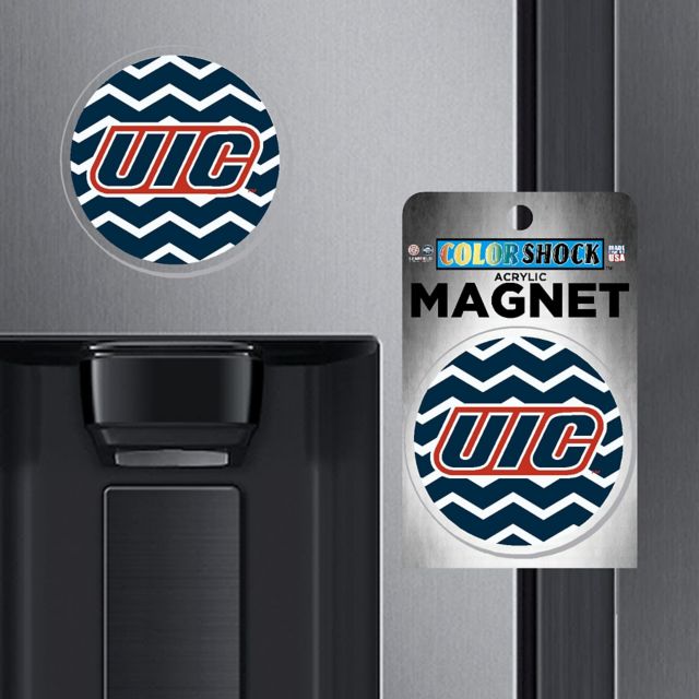 University of Illinois Chicago 7 in. Magnet