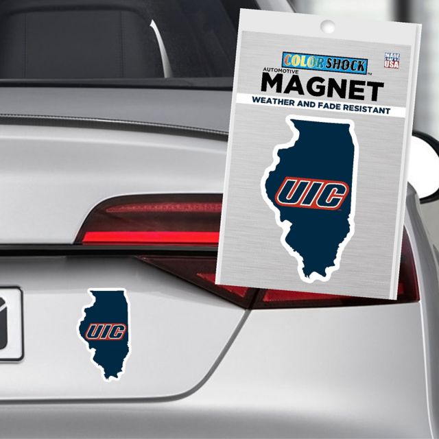 University of Illinois Chicago 4'' x 4'' Magnet