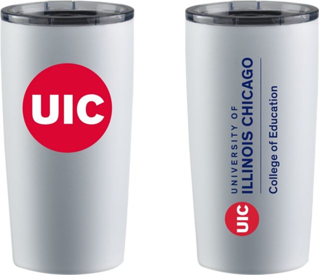 University of Illinois Chicago 20 oz. College of Education Tumbler