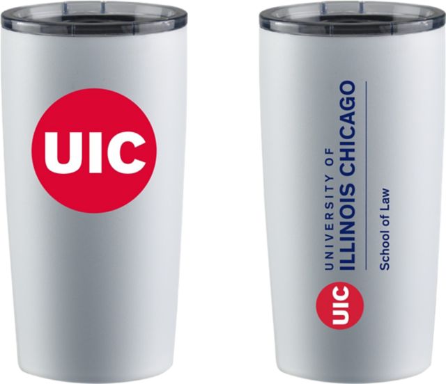 University of Illinois Chicago 20 oz. School Law Tumbler