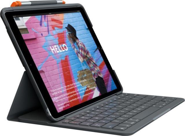 Logitech Slim Folio Keyboard/Cover Case Apple, Logitech iPad