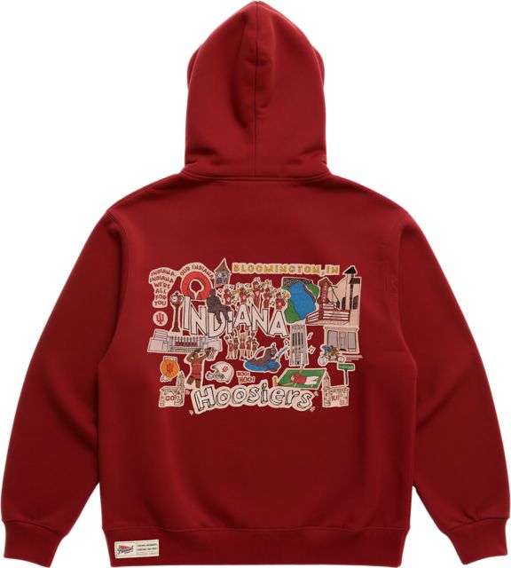 Indiana University Hoosiers Hooded Sweatshirt
