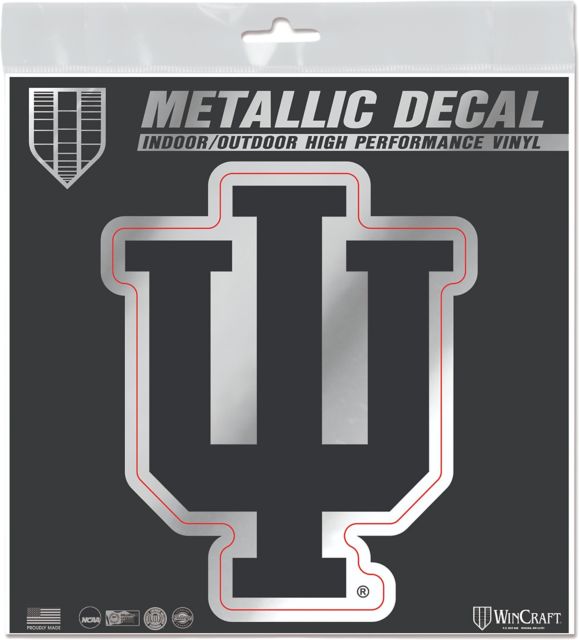 Indiana University Hoosiers 6x6 in. Decal