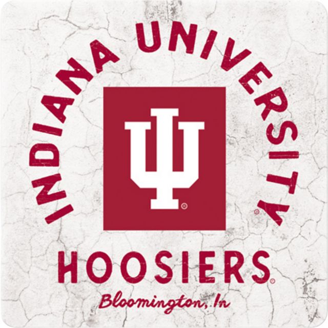 Indiana University Hoosiers 4 x 4 Coaster