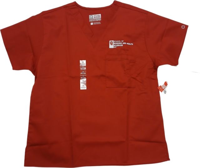 Indiana University Unisex V-Neck Top Extemded Sizes