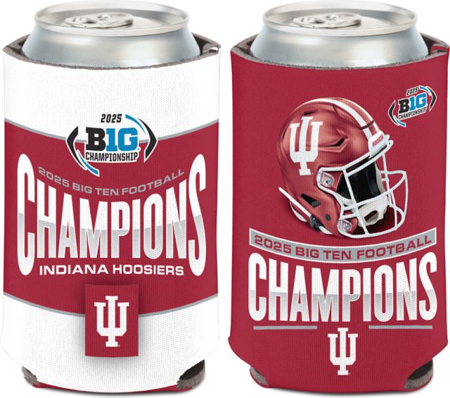 Indiana University Hoosiers Football 2025 Conference Champions Can Cooler
