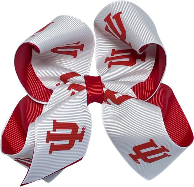 Indiana University Hoosiers Child 2-Toned Hairbow