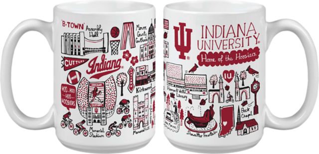 Indiana University Hoosiers Julia Gash 15 oz. Mug