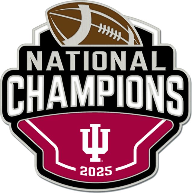 Indiana University Hoosiers Football 2025 National Champions Collector's Pin