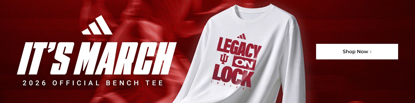 It's March. 2026 official bench tee.