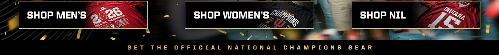 Shop Men's. Shop Women's. Shop NIL.