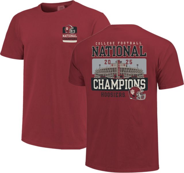 Indiana University Hoosiers Football 2025 National Champions Short Sleeve T-Shirt