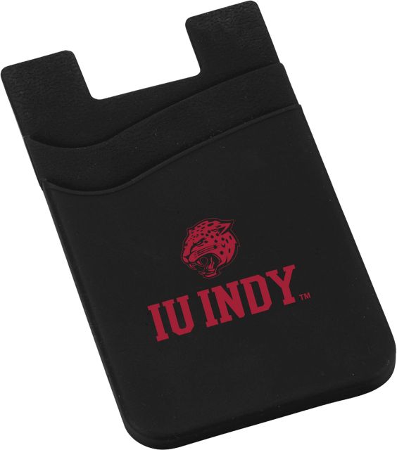 Indiana University Indianapolis Jaguars 2 Pocket Card Wallet