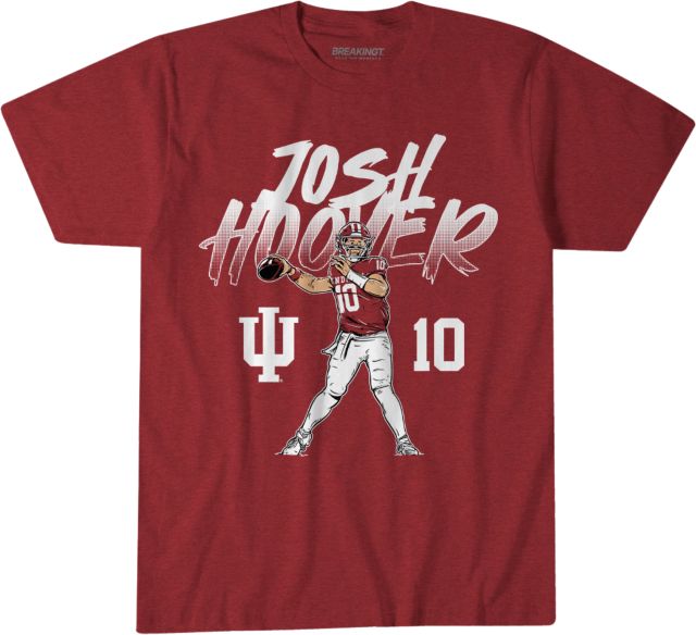 Indiana University Hoosiers Short Sleeve T-Shirt HOOVER