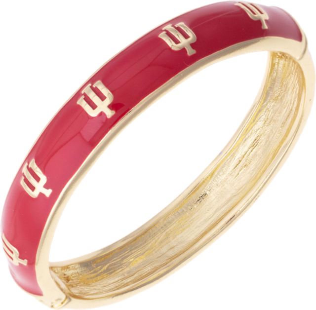 Indiana University Hoosiers Women's Hinge Bangle