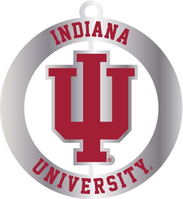 Indiana University Hoosiers Spinner Key Tag