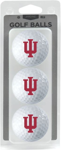 Indiana University Hoosiers Golf Balls 3-Pack