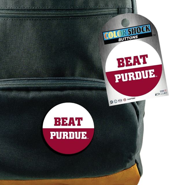 Indiana University Hoosiers 3" Beat Purdue Button