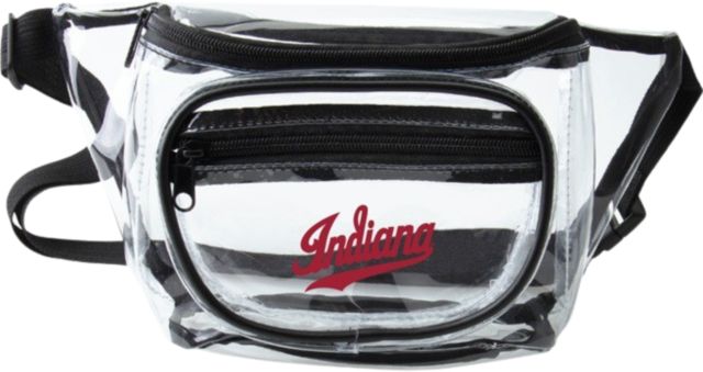 Indiana University Hoosiers Clear Fanny Pack