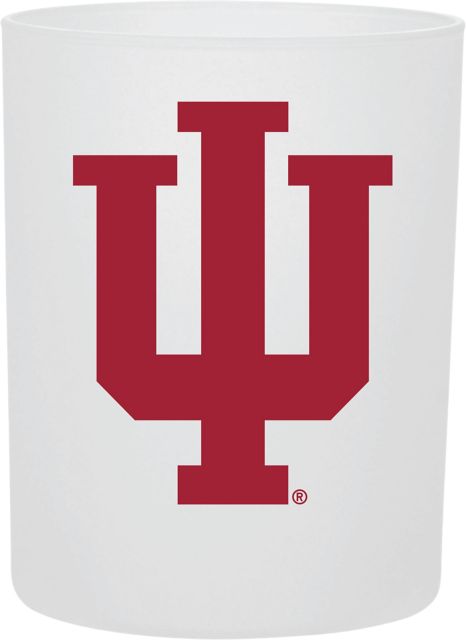 Indiana University Hoosiers Matte Glass