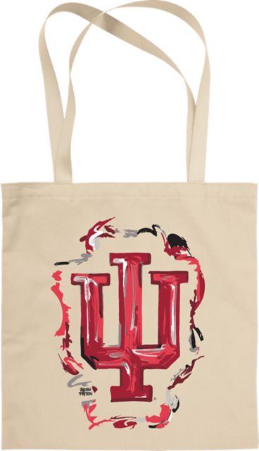 Indiana University Hoosiers Justin Patten Canvas Tote Bag