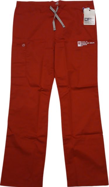 Indiana University Unisex Drawstring Cargo Pant Extended Sizes