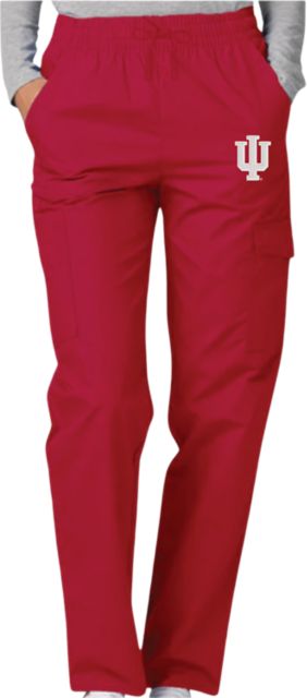 Indiana University Hoosiers Women's Cargo Scrub Panrs